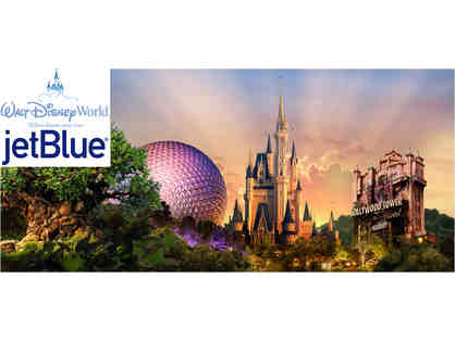 Roundtrip airfare for 2 on JetBlue Airways and 4 Passes to Walt Disney World