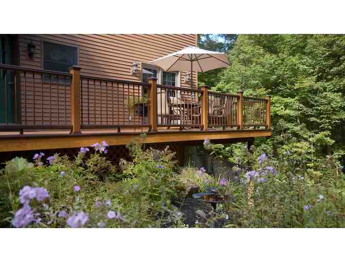 A beautiful new deck from Curtis Lumber & Homes by Malta Dev Co. & party w/ Hattie's!