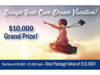 $10,000 Dream Vacation Raffle Ticket