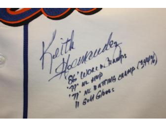 New York Mets Replica Home Jersey Signed by Keith Hernandez