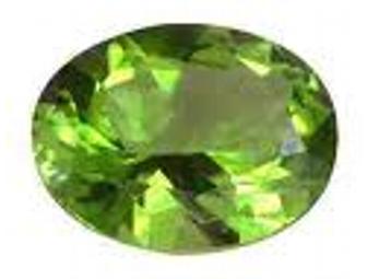 Peridot Stone Beaded Necklace