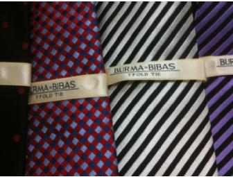 Six Ties by Burma Bibas