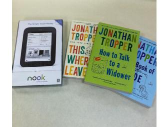 Barnes & Noble Nook PLUS 3 signed books by Best-selling author Jonathan Tropper