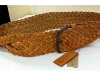 Twisted Braid Hip Belt by Linea Pelle Size L