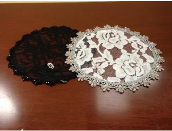 Two Lace Doilies