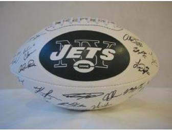 2008 New York Jets Team Signed Football