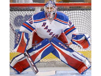 Henrik Lundqvist Autographed Goalie Stick