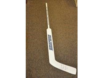 Henrik Lundqvist Autographed Goalie Stick