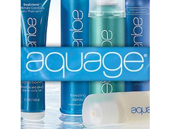 Aquage Hair Products gift basket