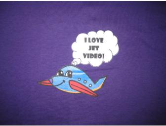 $10 Gift Certificate to Jet Video and 'I Love Jet Video' Tshirt