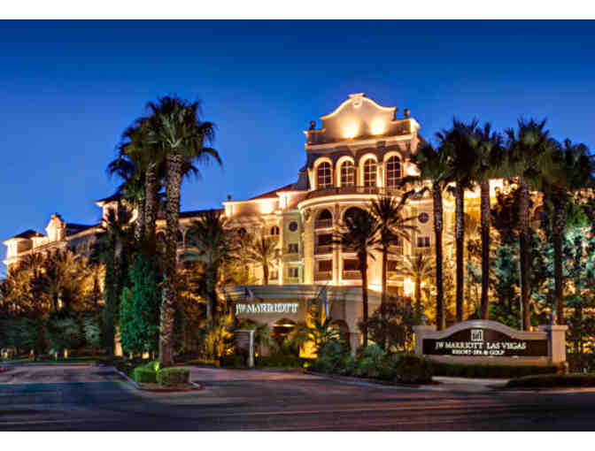 3 nights at the JW Marriott Las Vegas Resort and Spa with Breakfast for two Each Morning