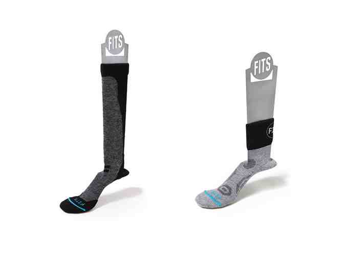 Two Pairs of FITS Brand Socks