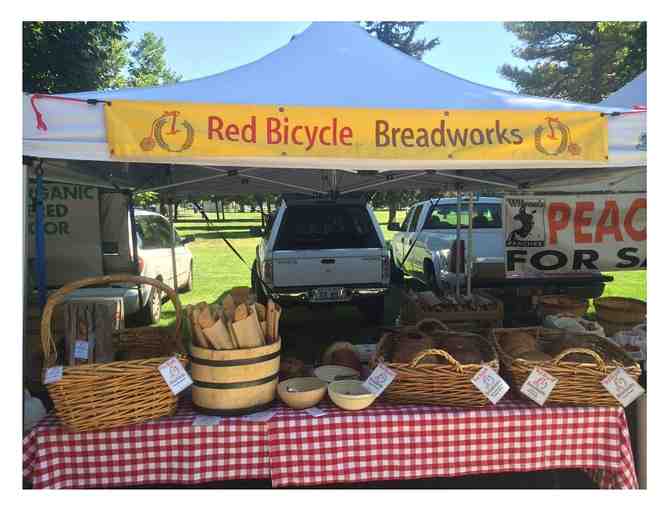 Red Bicycle Breadworks Bread 5 Item Punch Card