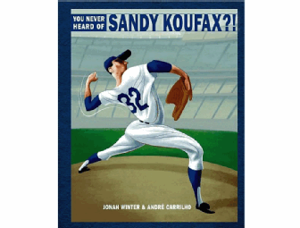 Autographed Sandy Koufax Book and Photo!