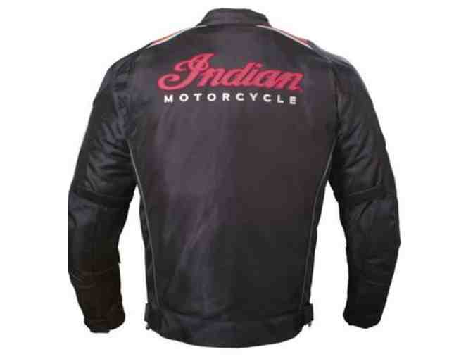 Indian Retro Mesh Motorcycle Jacket