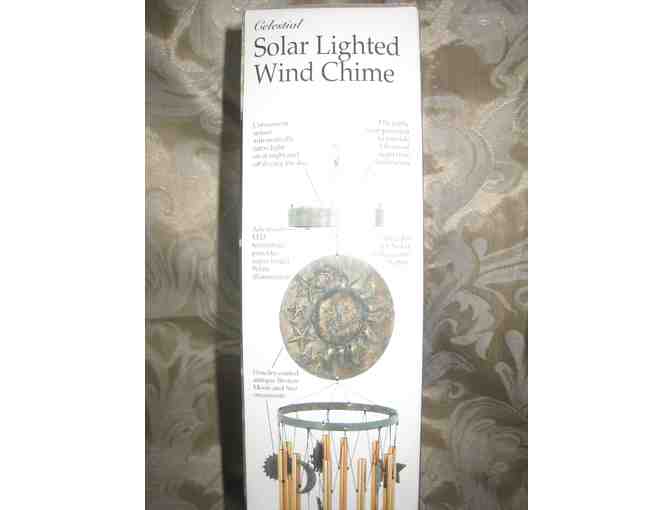 Wind Chime with Solar Lights