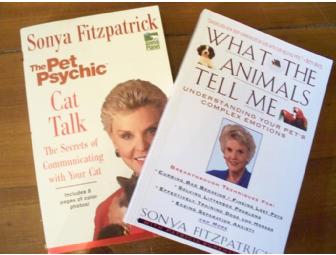 autographed 'Pet Psychic' books (2)