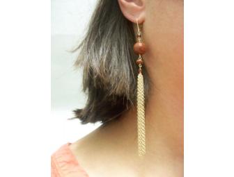 14K gold earrings by viv&ingrid