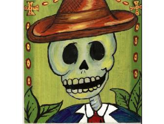 Set of 6 Dia de los Muertos Mini Prints by Natasha Blue