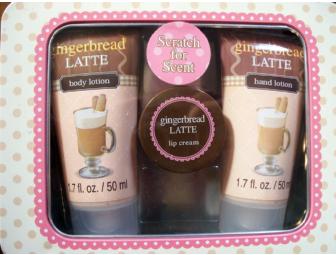 Gingerbread Latte Bath Set