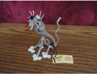 'Toolies' Sitting Kitty - made from pliers
