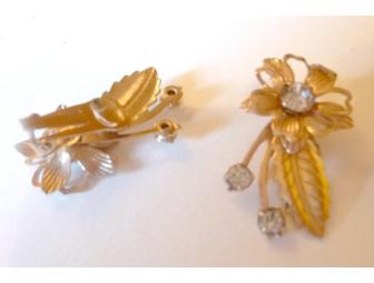 Vintage Womens Cuff Clips (for blouse or jacket)