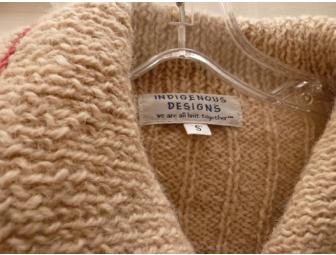 Indigenous Designs fair trade womens sweater (large)