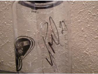 autographed Nascar water bottle (Robby Gordon & Paul Menard)