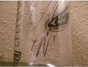 autographed Nascar water bottle (Robby Gordon & Paul Menard)