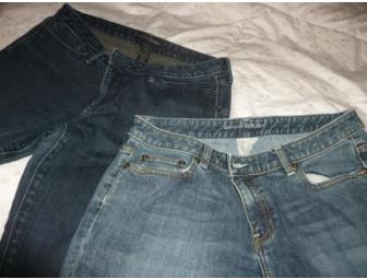 3 pairs of Banana Republic jeans & slacks - size 10