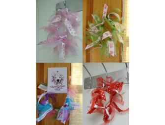 Ribbon or Standard Dog Collar of your choice (by Just Dog Gone Cute)