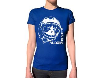 Fuzz Aldrin t-shirt (by ExBoyfriend) -- winner chooses color & size