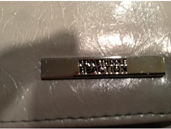 Kenneth Cole gray leather wallet