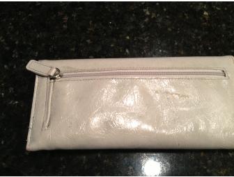 Kenneth Cole gray leather wallet