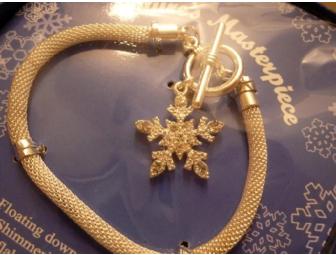 Austrian Crystal Snowflake bracelet