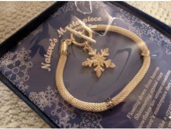 Austrian Crystal Snowflake bracelet