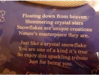 Austrian Crystal Snowflake bracelet