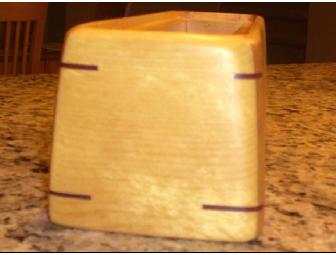Purpleheart and Yellowheart wooden Trinket Box