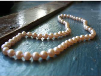 Pearl Necklace (6.0-7.0mm pink freshwater)