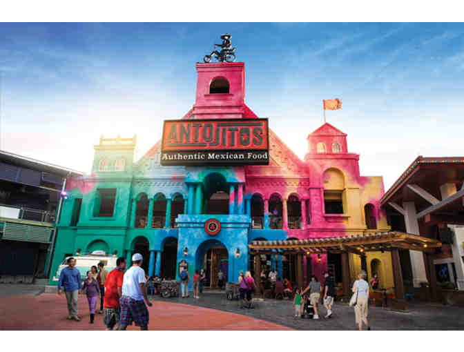 Universal Orlando and Dinner at Antojitos Mexican Restaurant