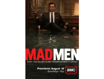 'Mad Men' Signed DVD Set, Script, and Poster
