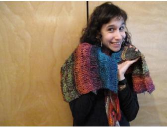Personalized Scarf Knitted by Our Time Volunteer Laura Shiffrin