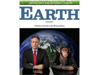 'Earth (The Book)' SIGNED by author Jon Stewart
