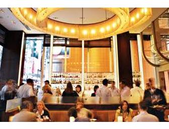 DINNER with True Blood's DENIS O'HARE & Famed Actor/Director AUSTIN PENDLETON at AUREOLE