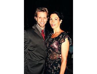 A RENT movie poster SIGNED by ADAM PASCAL and CYBELE PASCAL'S new ALLERGEN-FREE COOKBOOK