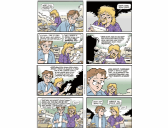 '40: A Doonesbury Retrospective' SIGNED by author G. B. Trudeau