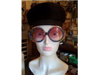1960's Ultra Sudan Sunglasses with Custom Rhinestones from Fabulous Fanny's