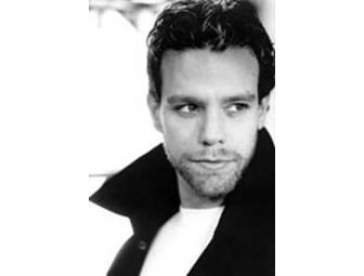 A RENT movie poster SIGNED by ADAM PASCAL and CYBELE PASCAL'S new ALLERGEN-FREE COOKBOOK