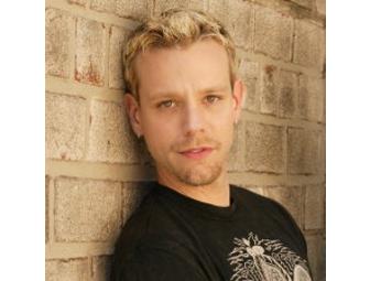 A RENT movie poster SIGNED by ADAM PASCAL and CYBELE PASCAL'S new ALLERGEN-FREE COOKBOOK