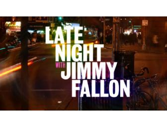 2 TICKETS to LATE NIGHT WITH JIMMY FALLON